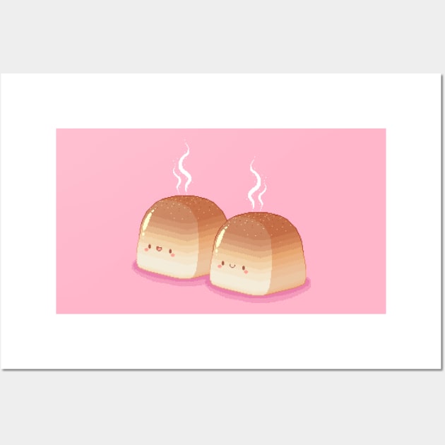 Hot Buns Wall Art by gabdoesdesign